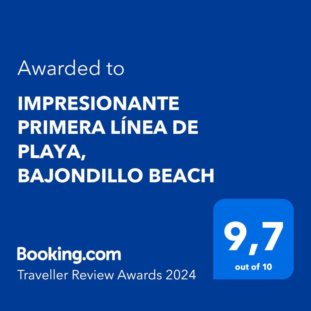 Impresionante Primera Linea De Playa, Bajondillo Beach Торремолинос Экстерьер фото